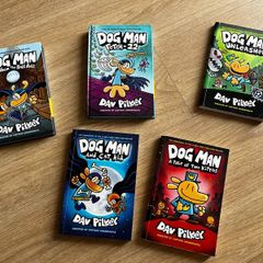Dog Man Books (5 Books in Great Condition) - Dav Pilkey