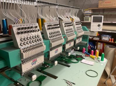 Tajima Embroidery machine 4 Head