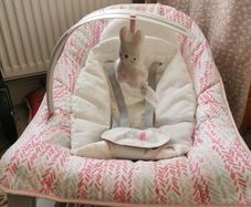 Baby bouncer, rocker and chair 3in1