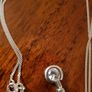 Silver Sterling Necklace and Pendant Image 2