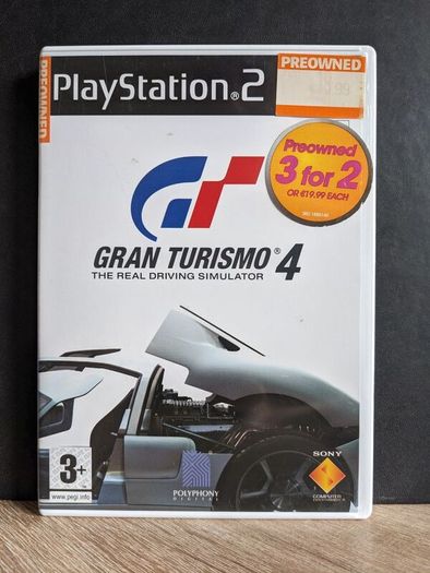 Gran Turismo 4 PS2 complete in box