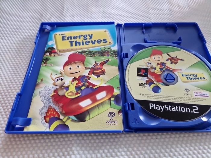 The Energy Thieves with Demo PlayStation2 Ps2 Games Original