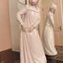 Vintage Nao by Lladro. Girl with Torn Nightgown. Image 7