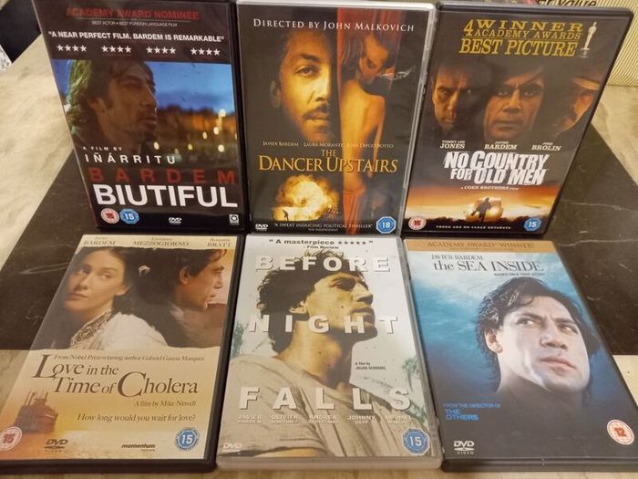 Javier Bardem Dvd Collection Bundle no country for old men biutiful etc