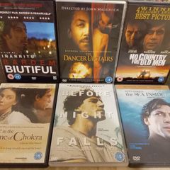 Javier Bardem Dvd Collection Bundle no country for old men biutiful etc