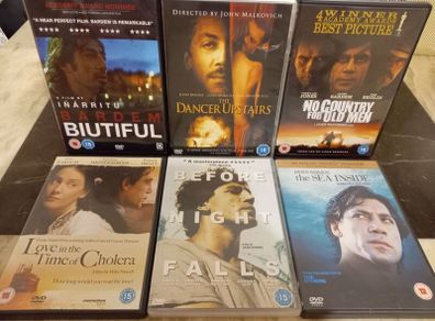 Javier Bardem Dvd Collection Bundle no country for old men biutiful etc