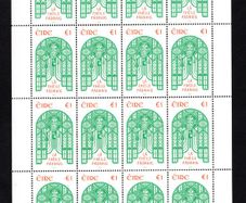 2015 Ireland St Patrick's Day Commemorative Stamp Sheetlet Plate 1A1A Mint Never Hinged (MNH)