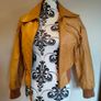 Vintage Retro leather jacket (extra small) Image 7