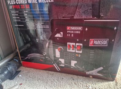 Parkside Flux Cored Wire Welder Like New