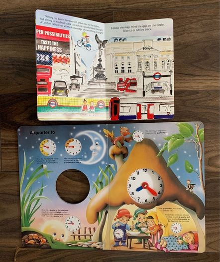 Children's Books - Tell the Time & London Board Books