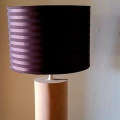 Vintage woodturned lamp