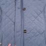 Isle Collection Slate Blue Grey Diamond Quilted Jacket 18UK/46EU Image 3