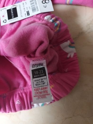 Dunnes  Stores  Baby Girls Zip-Up  Hoodie.   Age 18-23 Months.   B.N.W.T.