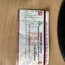 Shamrock rovers vs Madrid programme and ticket Image 3