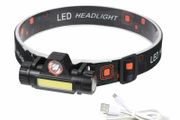 LED Headlamp USB Rechargeable Head Torch Flashlight Headlight Work light Bright