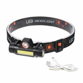 LED Headlamp USB Rechargeable Head Torch Flashlight Headlight Work light Bright