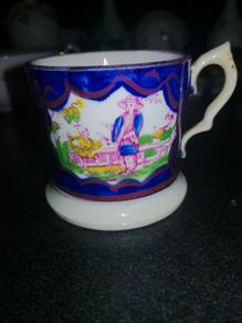 Early 19th century ultra rare Gaudi Welsh cup