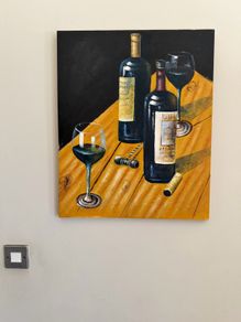 Wine paintings