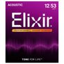 Elixir Nanoweb Phosphor Bronze Acoustic Guitar Strings Image 3