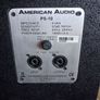 American Audio PS-10 speakers Image 4