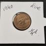 Ireland 1940 Farthing Excellent coin Image 3