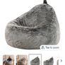 Faux Fur Cocoon Bean Bag Image 2