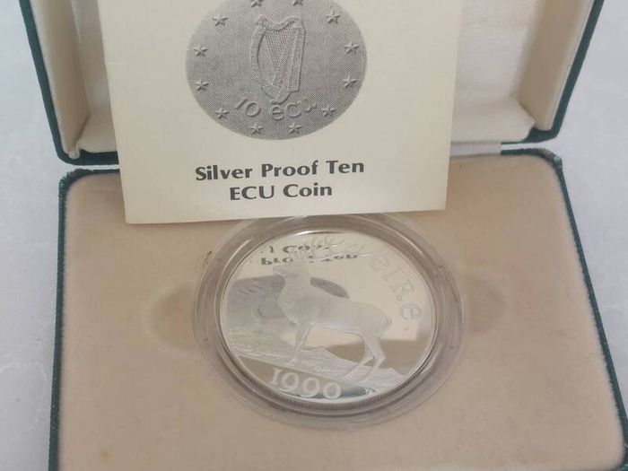 ireland silver proof 1990