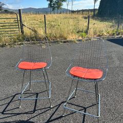Pair of Vintage Knoll Stools
