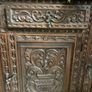Ornate carved wooden dresser Image 4
