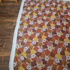 retro tablecloth