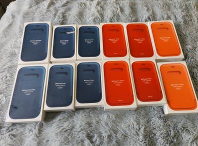 12 boxes iPhone 12 Leather Sleeves x 12 boxes JobLot