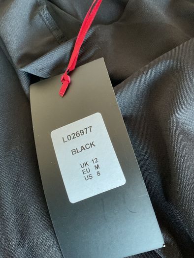 top Bnwt cowl draped neckline top baloot size 12