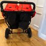 Out n About Nipper Double Buggy - Red Image 3