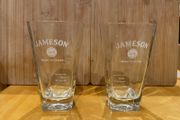 Jameson Whiskey long drink glasses