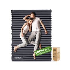 Hikenture self inflating Ultra-light Double Sleeping Mat, Camping Sleeping Mat for 2 People