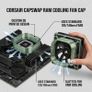 Custom 3D Printed Corsair Capswap RAM and VRM Cooling Fan Cap Image 2