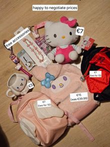 Hello Kitty Sanrio Stuff and Free Accessories