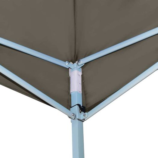 Folding Gazebo with 2 Sidewalls 5x5 m Anthracite