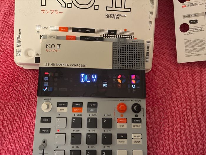 Teenage Engineering K,O,II 128md Sampler
