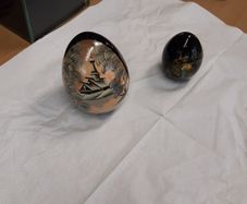 Eggs handpainted