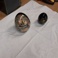 Eggs handpainted