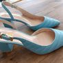 Raid blue sling back shoes uk5 Image 3