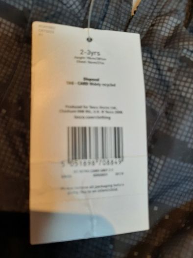 new child's jacket with tag 2/3 years