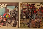 Two Vintage Giles Cartoon Books