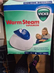 vicks warm steam vaporiser