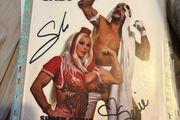 ECW Sabu &amp; super genie signed photo
