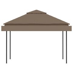 Gazebo with Double Extending Roofs