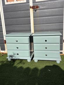 Pair of bedside lockers
