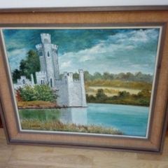 Large Painting - Blackrock Castle