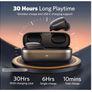 EarFun Free Pro 2 Bluetooth Wireless Earbuds, 5.2 Earbuds with 6 Mics, QuietSmart 40dB Hybrid ANC Bluetooth Headphone, Stereo Sound, Deep Bass, Wireless Charge, Transparency Mode for Gym, Office,30H Image 6